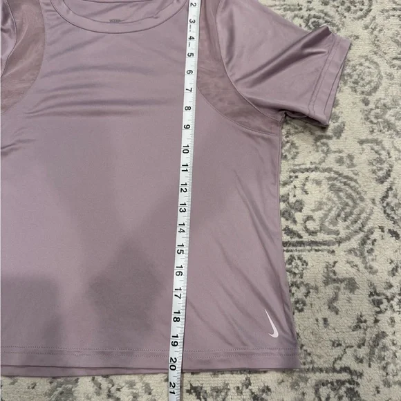 Nike Women's Purple Short Sleeve Tee - Picture 5 of 8